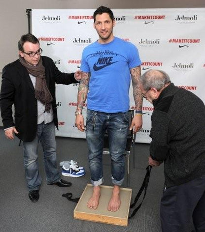 Fussabdruck Marco Materazzi