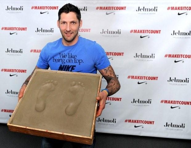 Fussabdruck Marco Materazzi