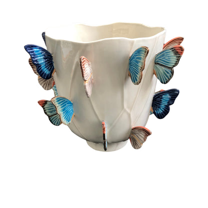 Cloudy Butterflies Vase by Claudia Schiffer